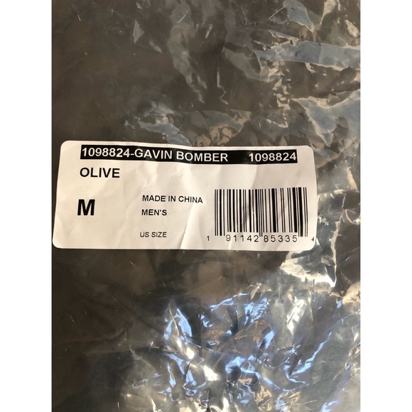 UGG GAVIN BOMBER PUFFER JACKET -INSULATED -OLIVE GREEN -MEN’S SIZE M -NWT - Picture 9 of 9